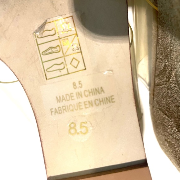 Jeffrey Campbell clear lucite wedges. Size 8.5. - Picture 4 of 9